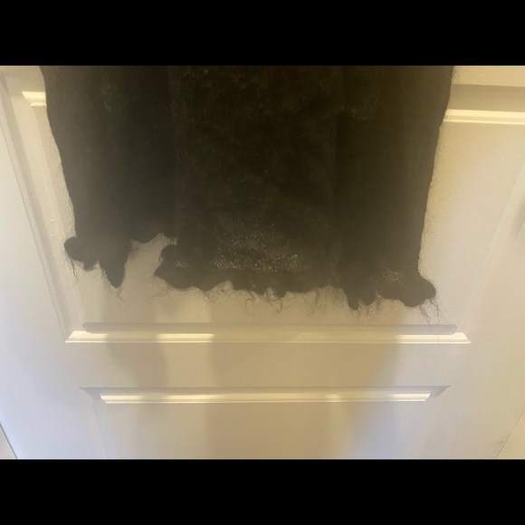 TALULA - black mohair cardigan - Picture 5 of 11